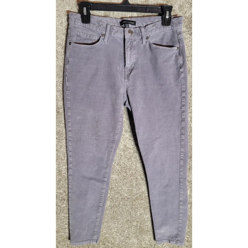 Banana Republic Women's Gray Corduroy Pant Size 28